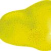 緑黄色の西洋梨のイラスト画像