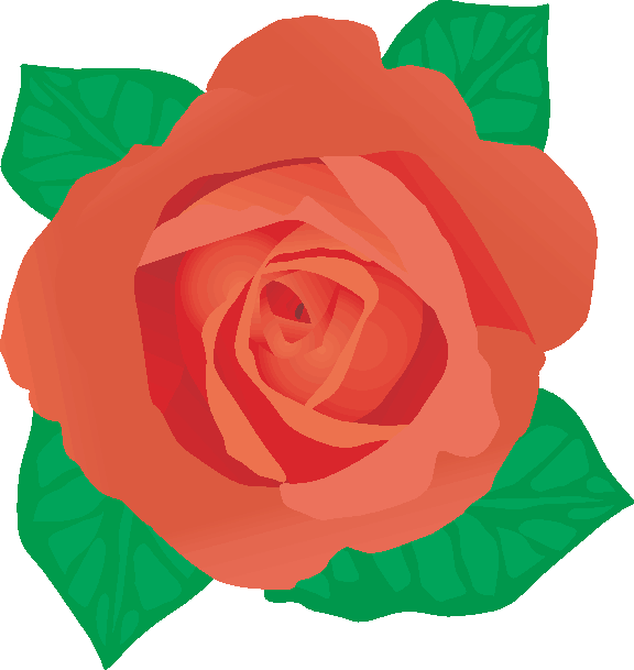 赤いバラの花のイラスト コピペできる無料イラスト素材展