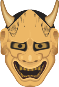 般若 面 イラスト 般若 面 イラスト
