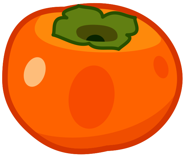 柿のアイコン・イラスト素材
