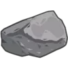 四角く角ばった石ころのイラスト