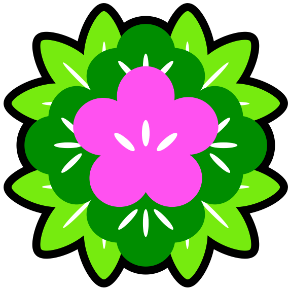 松竹梅の縁起の良い図案｜アイコン素材