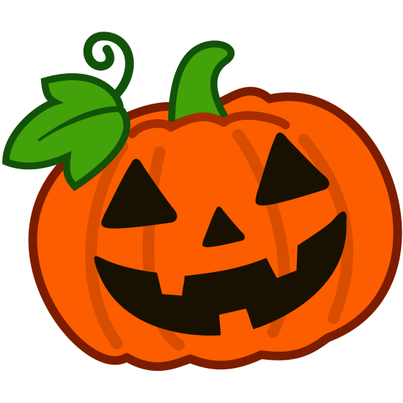 ハロウィンのカボチャ(ジャック・オー・ランタン)のイラスト