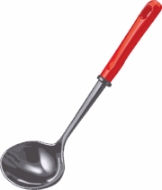 リアルなお玉のイラスト