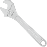 モンキーレンチのイラスト