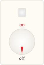 スイッチOFF スイッチOFFのイラスト