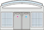 公園のトイレ 公園にある公衆トイレのイラスト