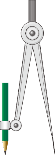 簡易コンパス 簡易コンパスのイラスト