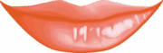赤い唇のイラスト