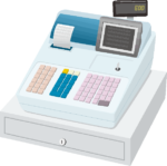 レジスター レジスターのイラスト