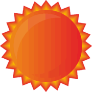 太陽マーク