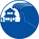 津波災害警戒区域のピクトグラム