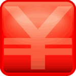 円マークボタン 円マークボタンのイラスト