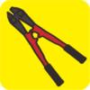 ボルトカッター ボルトクリッパのカラーアイコン画像