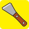 スクレーパー スクレーパーのカラーアイコン画像
