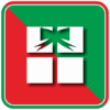 クリスマスプレゼントのカラーアイコン画像