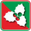 クリスマスに使うヒイラギのアイコン画像