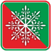 クリスマスオーナメントの草模様のアイコン画像