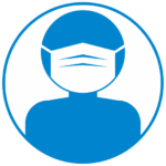 マスクの着用を促すピクトグラム