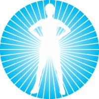 身体が爽快リフレッシュのイメージイラスト