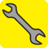 両口スパナ 両口スパナのカラーアイコン画像