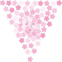 桜の妖精のイラスト