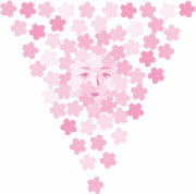 桜の妖精のイラスト