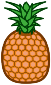 パイナップル パイナップルのアイコン・イラスト