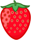 イチゴ イチゴのアイコン・イラスト