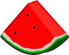 スイカ カットしたスイカのアイコン