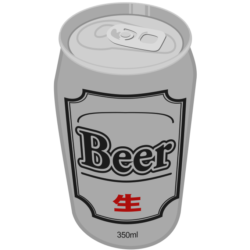 缶ビール 缶ビールのイラスト