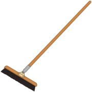 便利な自在ほうきのイラスト