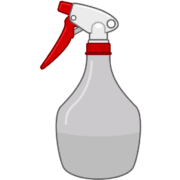 いろいろな用途に使えるハンドスプレーのイラスト