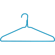 針金ハンガーとも呼ばれている洗濯ハンガーのイラスト