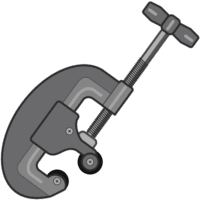 パイプカッター DIYから現場作業まで対応できるパイプカッターのイラスト