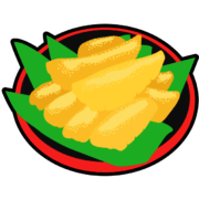 数の子アイコン 正月の食卓で縁起物として重宝される数の子のアイコンイラスト