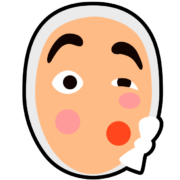 コミカルな表情でお祭りを盛り上げるひょっとこのアイコン