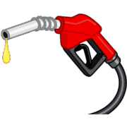 ガソリン価格高騰の象徴でもある給油ノズルのイラスト