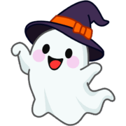 ハロウィンのお化け ハロウィンの可愛いお化けのイラスト